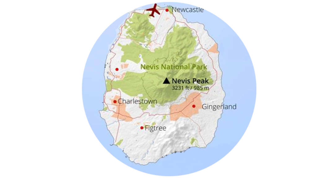 Nevis round map