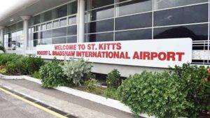 St Kitts airport arrivals